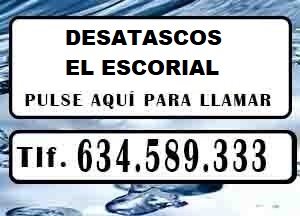 Desatascos El Escorial Urgentes